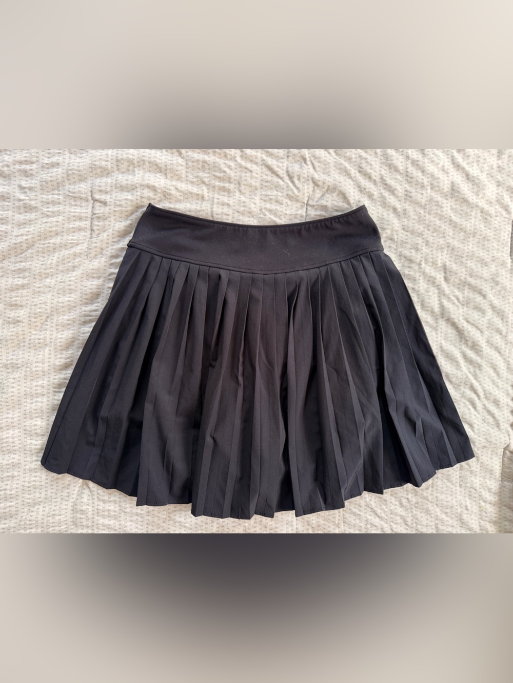 abercrombie kids Black Pleated Skater Skirt